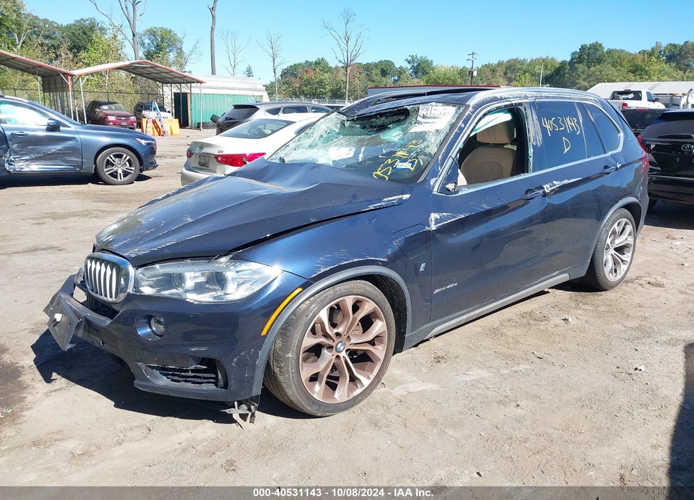 2017 BMW X5 EDRIVE XDRIVE40E IPERFORMANCE VIN: 5UXKT0C30H0V97876