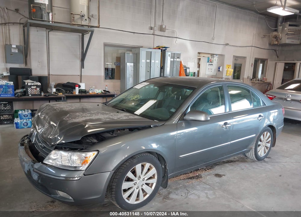2009 HYUNDAI SONATA LIMITED V6 VIN: 5NPEU46F39H524286