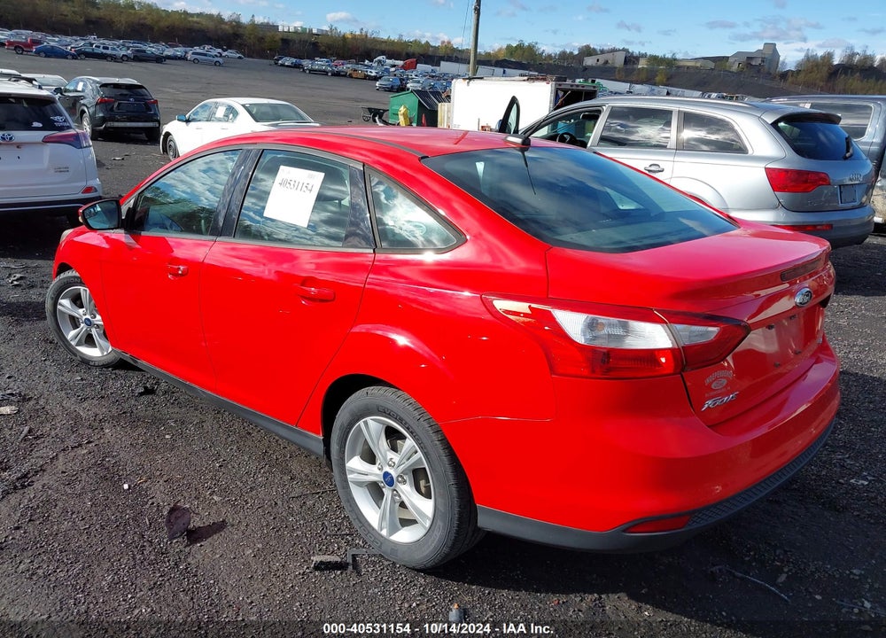 2014 FORD FOCUS SE VIN: 1FADP3F22EL386617
