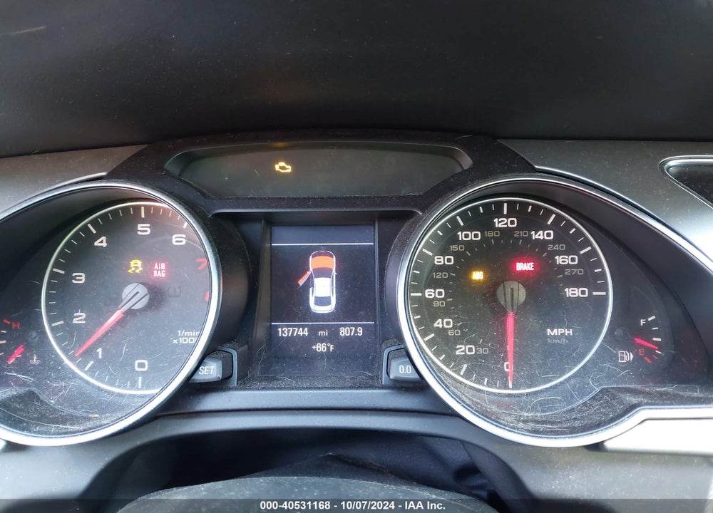 2009 AUDI A5 3.2L VIN: WAUDK78T09A048699