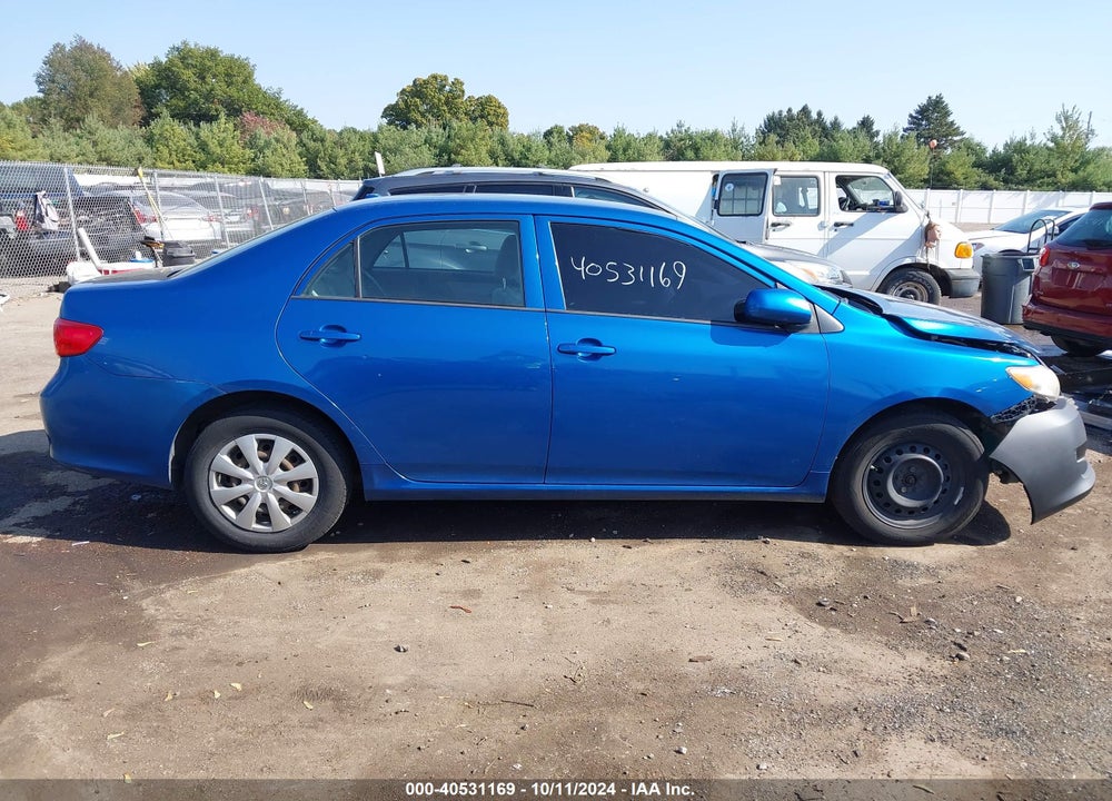 2009 TOYOTA COROLLA LE VIN: JTDBL40E79J021020