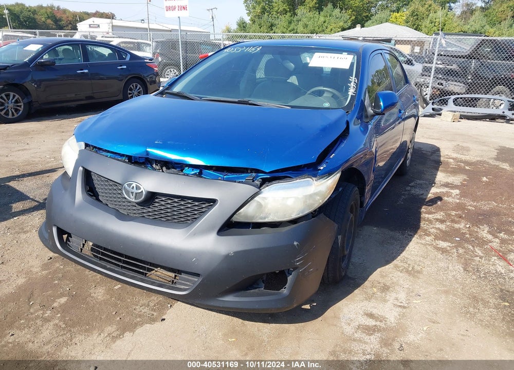 2009 TOYOTA COROLLA LE VIN: JTDBL40E79J021020