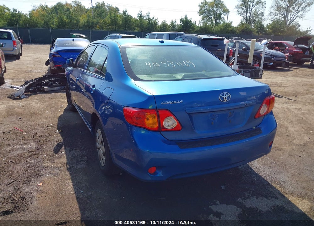 2009 TOYOTA COROLLA LE VIN: JTDBL40E79J021020