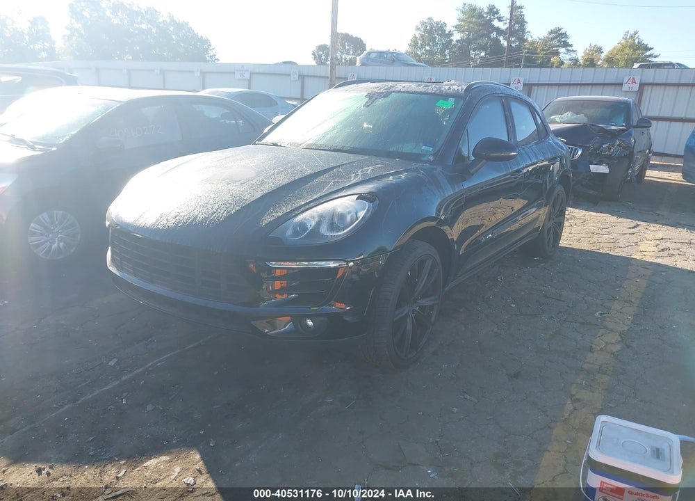 2015 PORSCHE MACAN S VIN: WP1AB2A5XFLB44875