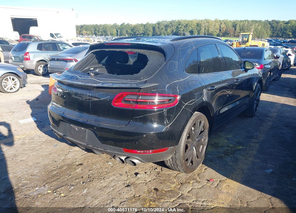 2015 PORSCHE MACAN S VIN: WP1AB2A5XFLB44875