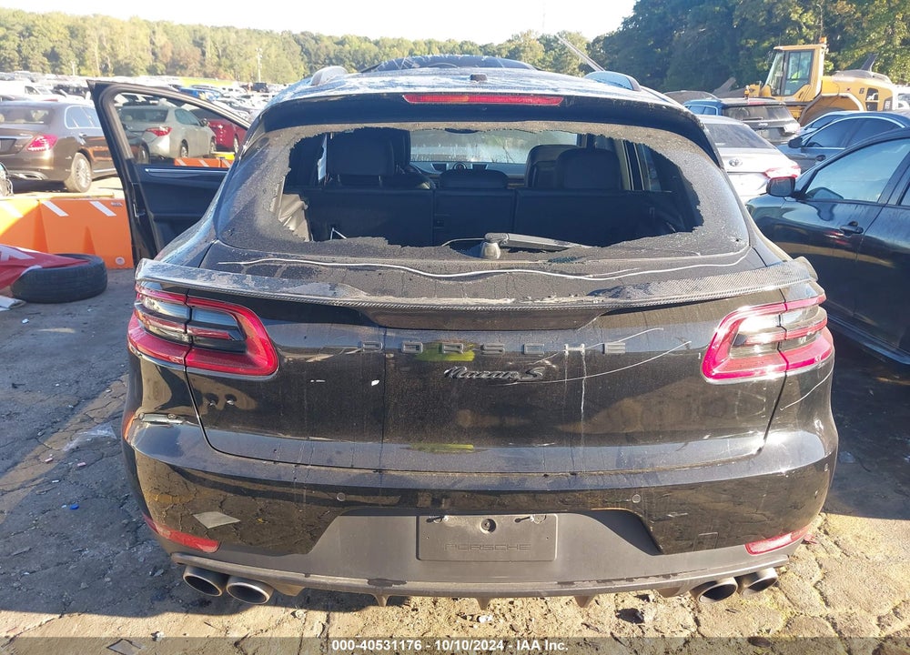 2015 PORSCHE MACAN S VIN: WP1AB2A5XFLB44875