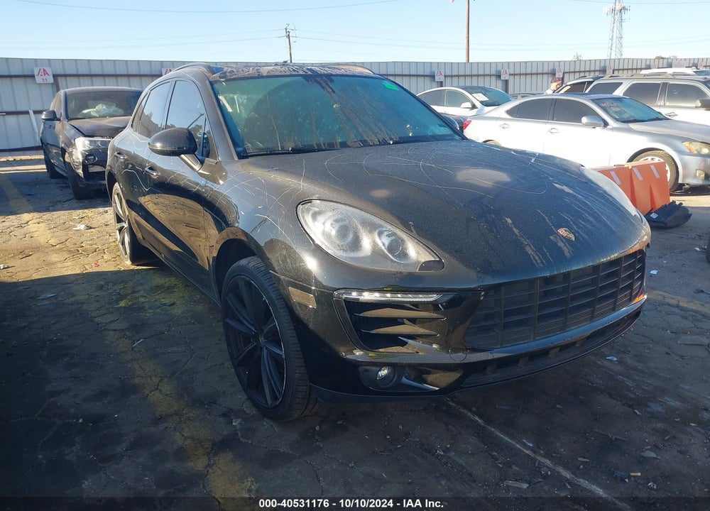 2015 PORSCHE MACAN S VIN: WP1AB2A5XFLB44875