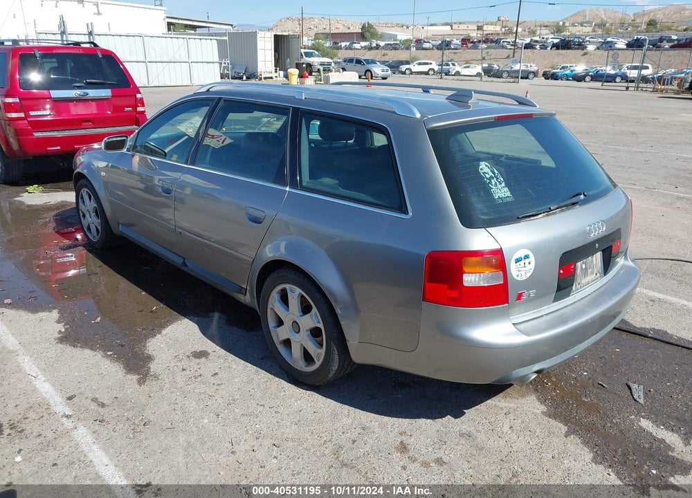 2002 AUDI S6 AVANT VIN: WAUXU64B52N115326