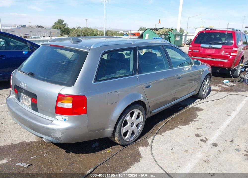 2002 AUDI S6 AVANT VIN: WAUXU64B52N115326