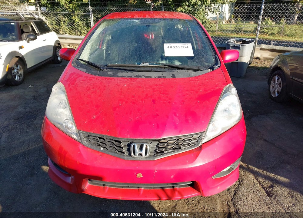 2012 HONDA FIT SPORT VIN: JHMGE8H53CC000929