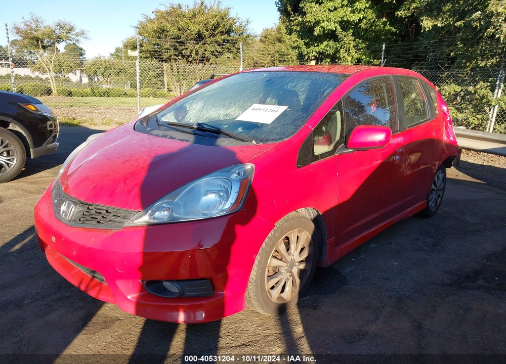 2012 HONDA FIT SPORT VIN: JHMGE8H53CC000929