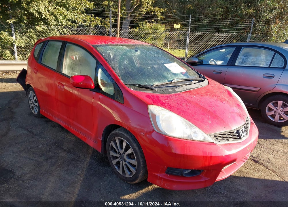 2012 HONDA FIT SPORT VIN: JHMGE8H53CC000929