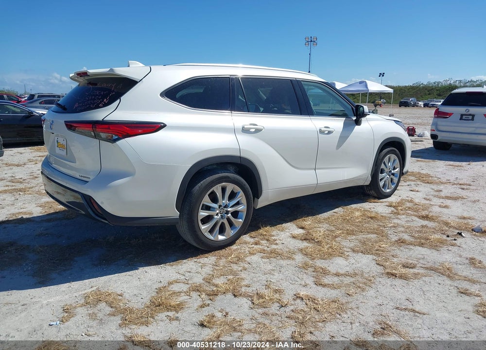 2021 TOYOTA HIGHLANDER LIMITED VIN: 5TDYZRAH3MS526627