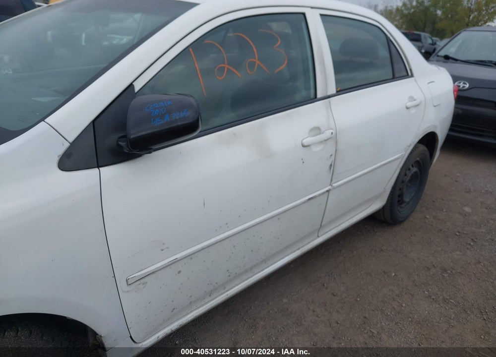 2010 TOYOTA COROLLA LE VIN: 1NXBU4EE8AZ292222