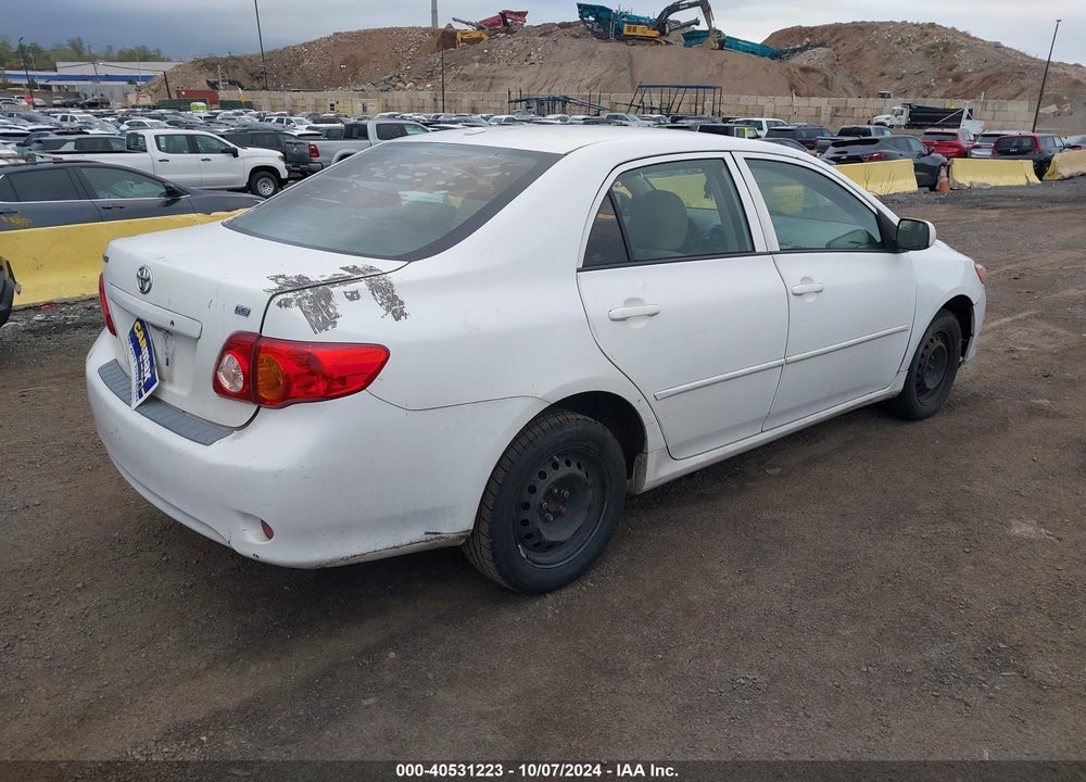 2010 TOYOTA COROLLA LE VIN: 1NXBU4EE8AZ292222