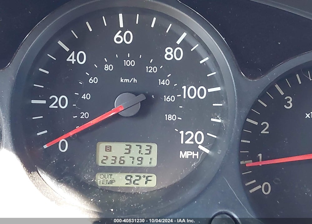 2003 SUBARU FORESTER XS VIN: JF1SG65603H748621