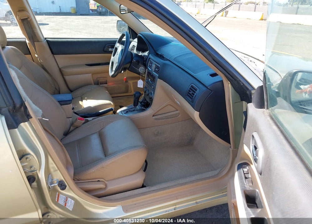 2003 SUBARU FORESTER XS VIN: JF1SG65603H748621