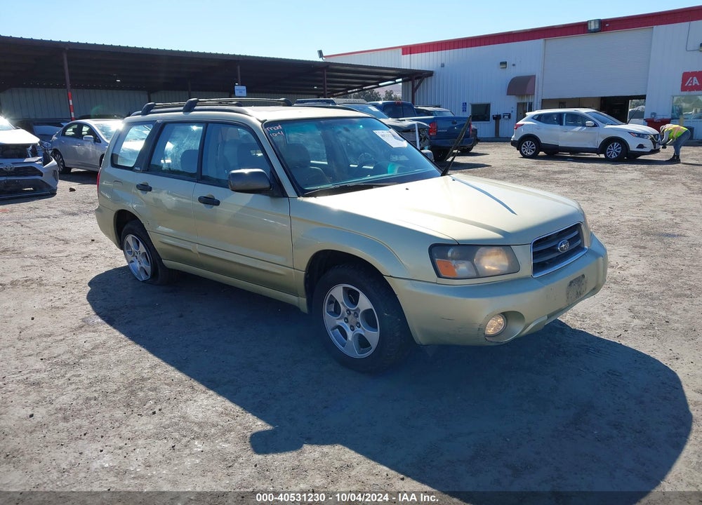 2003 SUBARU FORESTER XS VIN: JF1SG65603H748621