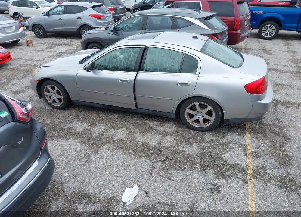 2004 INFINITI G35X VIN: JNKCV51FX4M708347