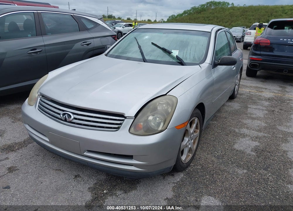 2004 INFINITI G35X VIN: JNKCV51FX4M708347