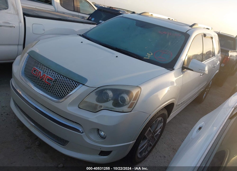 2012 GMC ACADIA DENALI VIN: 1GKKRTED2CJ343312