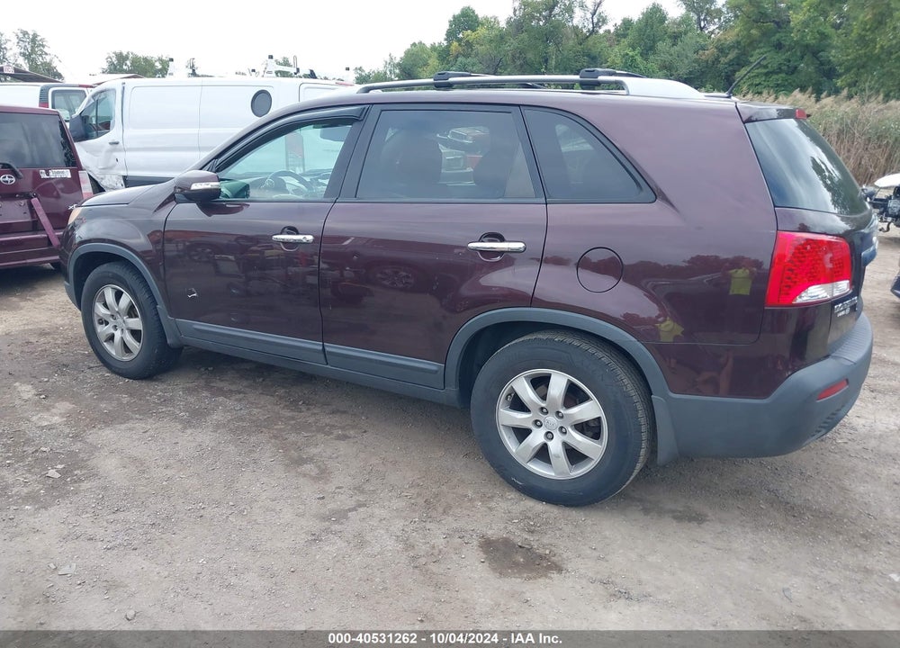 2012 KIA SORENTO LX VIN: 5XYKT3A63CG206352