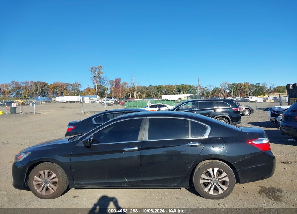 2014 HONDA ACCORD LX VIN: 1HGCR2F3XEA266452