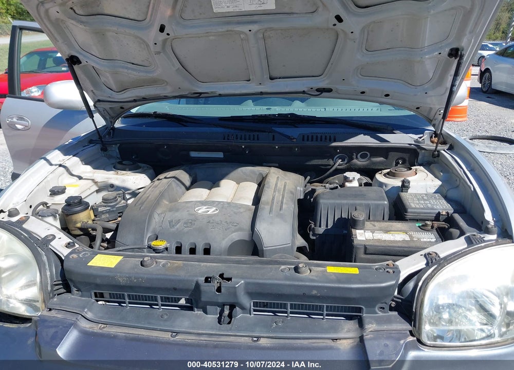 2006 HYUNDAI SANTA FE GLS VIN: KM8SC73D96U044664