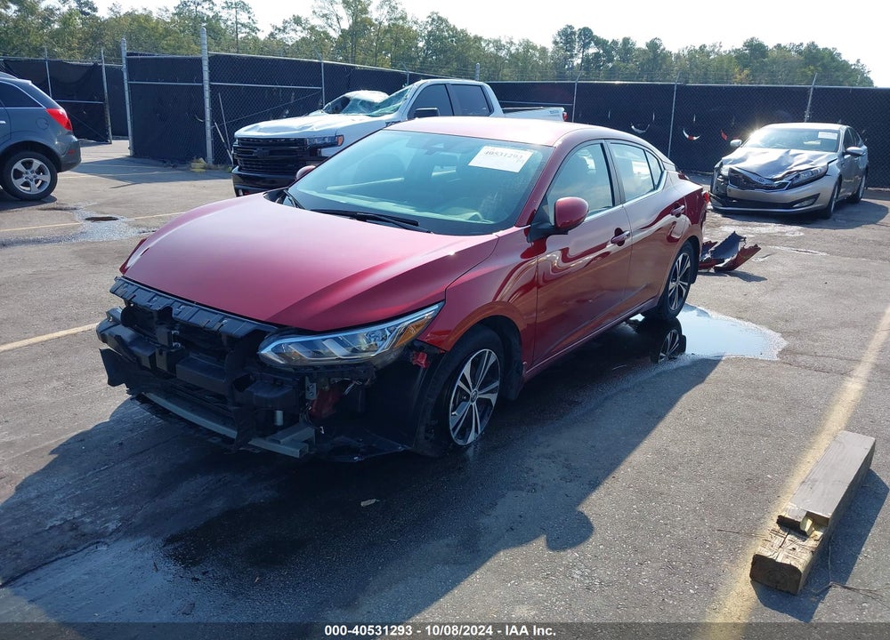 2021 NISSAN SENTRA SV XTRONIC CVT VIN: 3N1AB8CV6MY221444