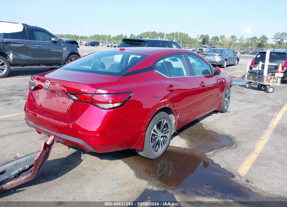 2021 NISSAN SENTRA SV XTRONIC CVT VIN: 3N1AB8CV6MY221444