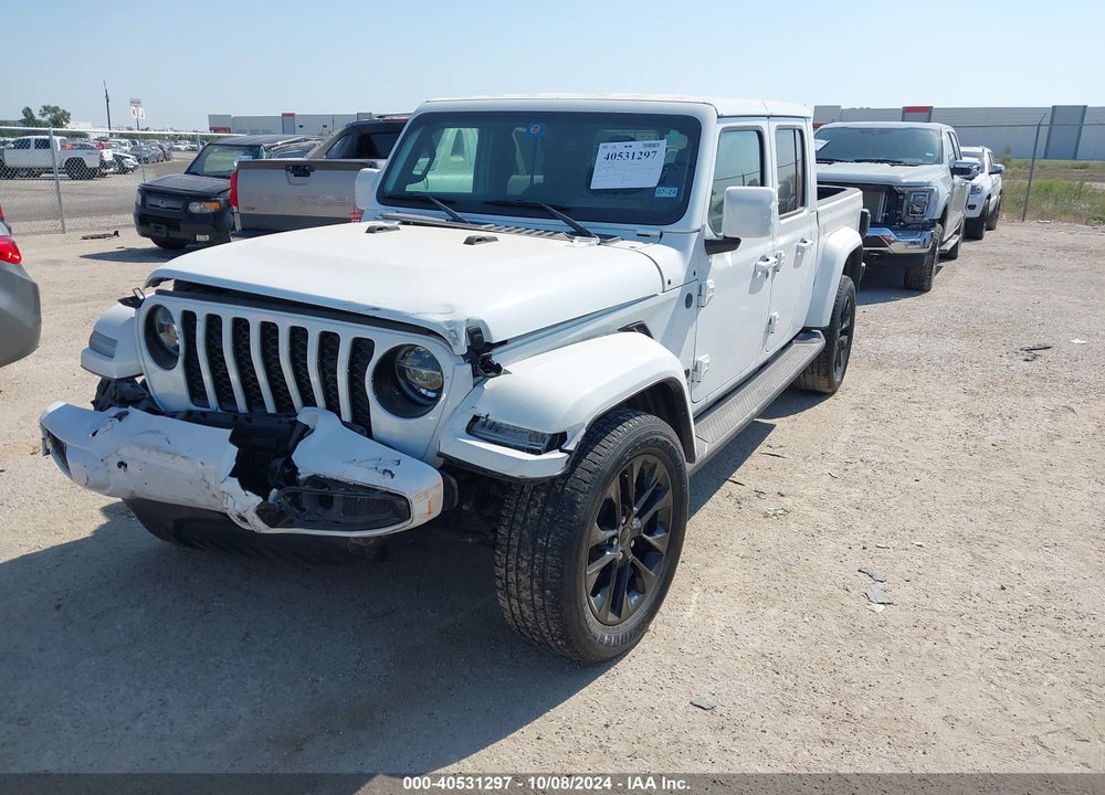 2022 JEEP GLADIATOR HIGH ALTITUDE 4X4 VIN: 1C6HJTFG0NL138771