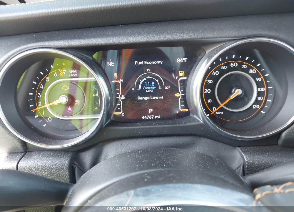 2022 JEEP GLADIATOR HIGH ALTITUDE 4X4 VIN: 1C6HJTFG0NL138771