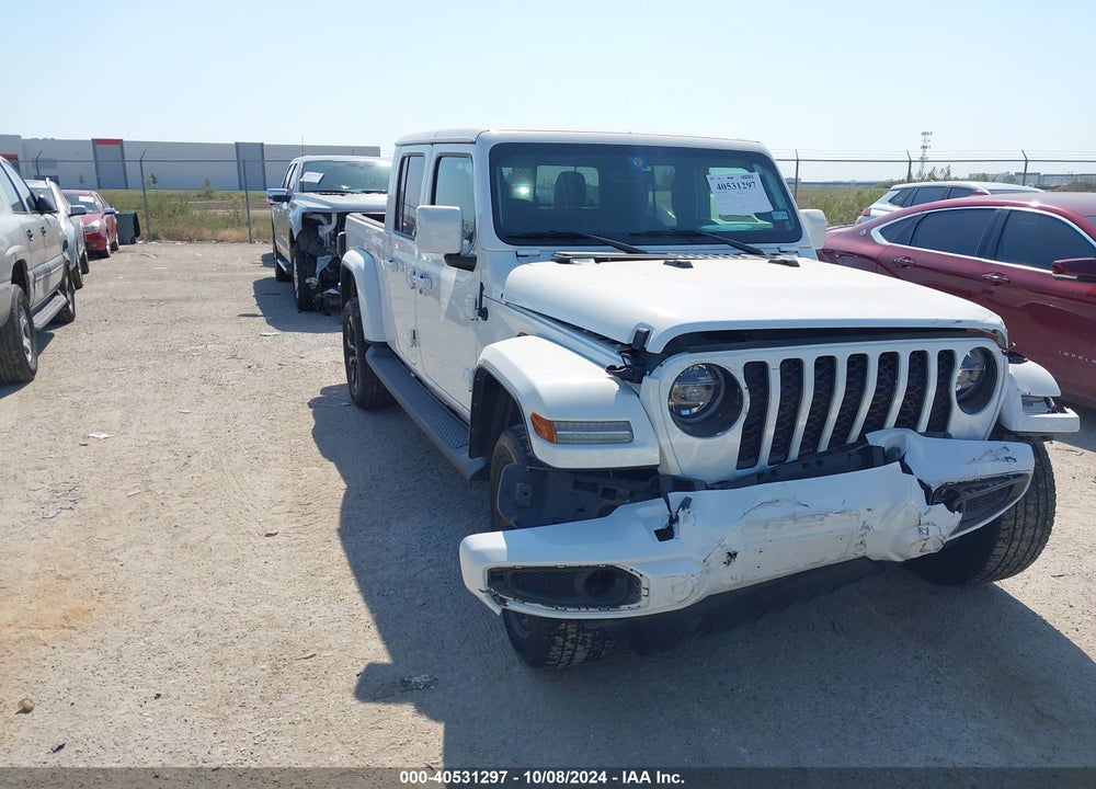 2022 JEEP GLADIATOR HIGH ALTITUDE 4X4 VIN: 1C6HJTFG0NL138771