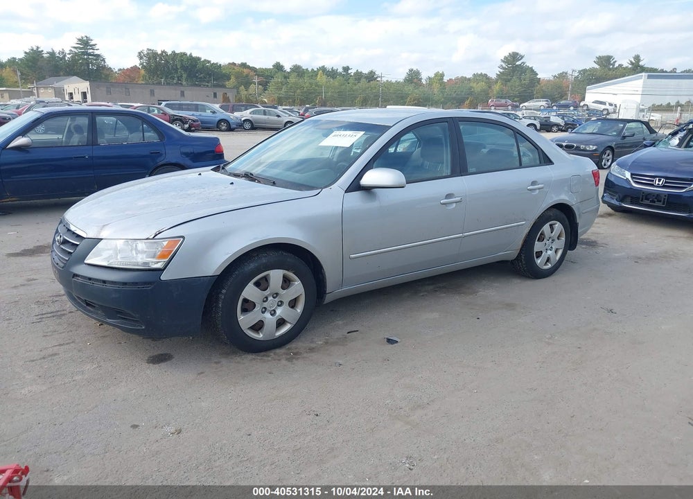 2010 HYUNDAI SONATA GLS PZEV VIN: 5NPET4AC2AH620690