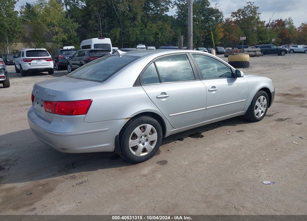2010 HYUNDAI SONATA GLS PZEV VIN: 5NPET4AC2AH620690
