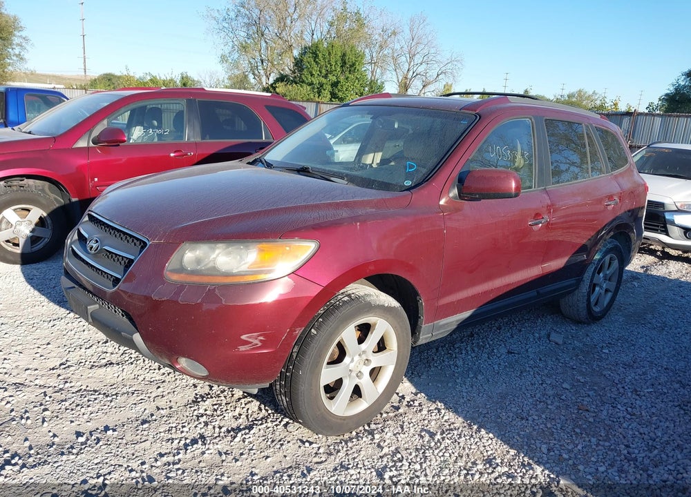 2009 HYUNDAI SANTA FE LIMITED VIN: 5NMSH13E39H240588