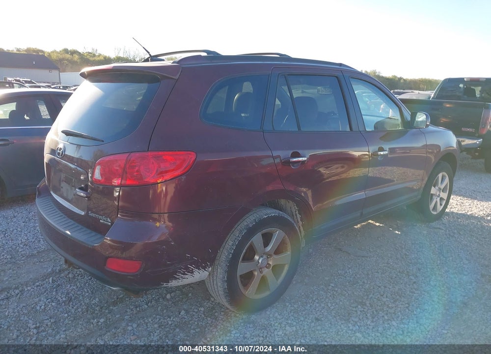 2009 HYUNDAI SANTA FE LIMITED VIN: 5NMSH13E39H240588