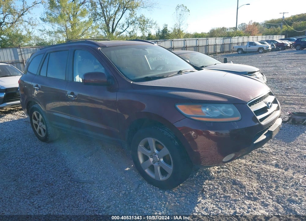 2009 HYUNDAI SANTA FE LIMITED VIN: 5NMSH13E39H240588