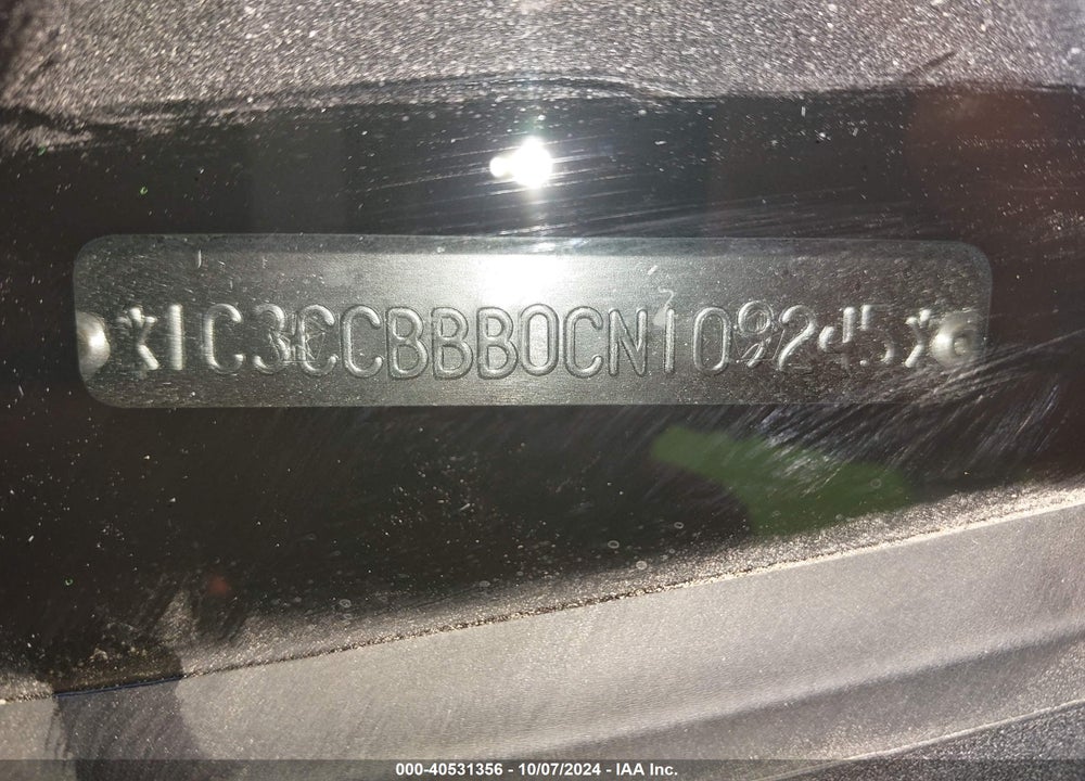 2012 CHRYSLER 200 TOURING VIN: 1C3CCBBB0CN109245