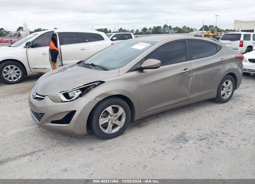 2014 HYUNDAI ELANTRA SE VIN: 5NPDH4AE4EH479206