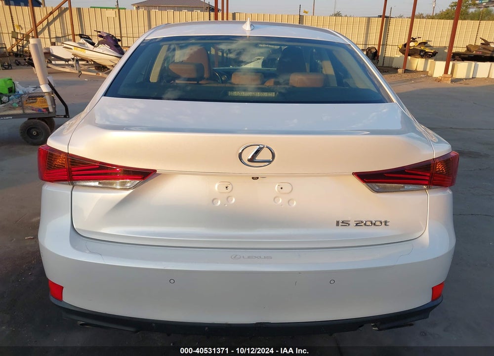 2017 LEXUS IS 200T VIN: JTHBA1D23H5044465