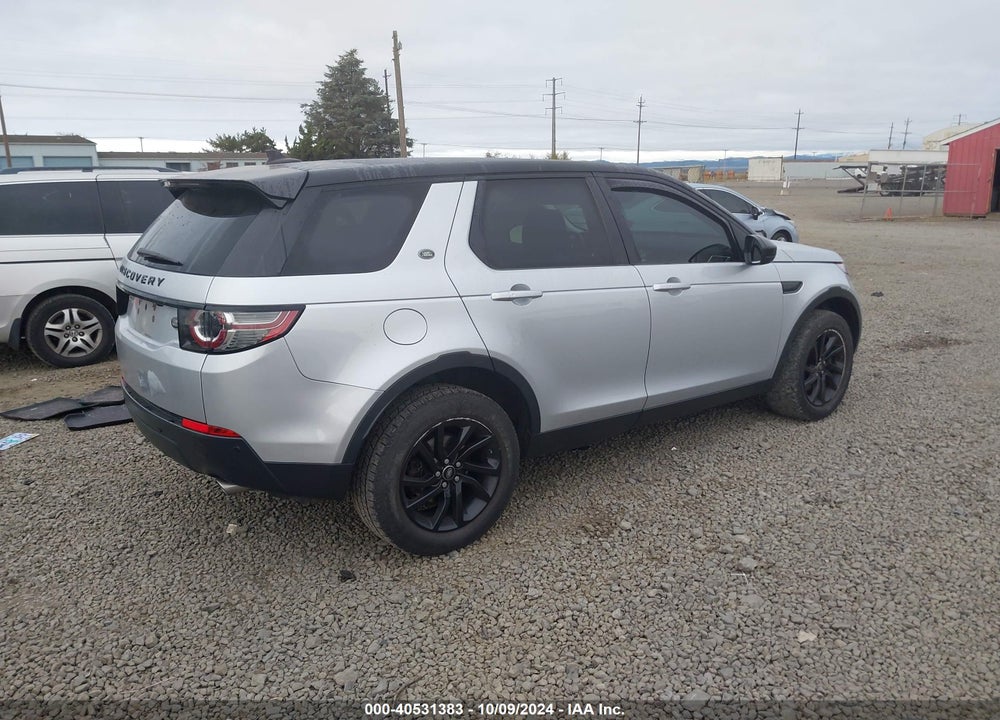 2016 LAND ROVER DISCOVERY SPORT HSE VIN: SALCR2BG2GH581160