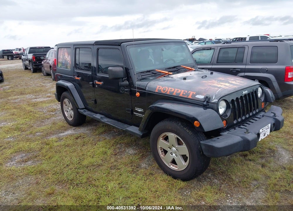 2011 ANGLER JEEP WR UNLIMITED SAHARA VIN: 1J4BA5H1XBL550544