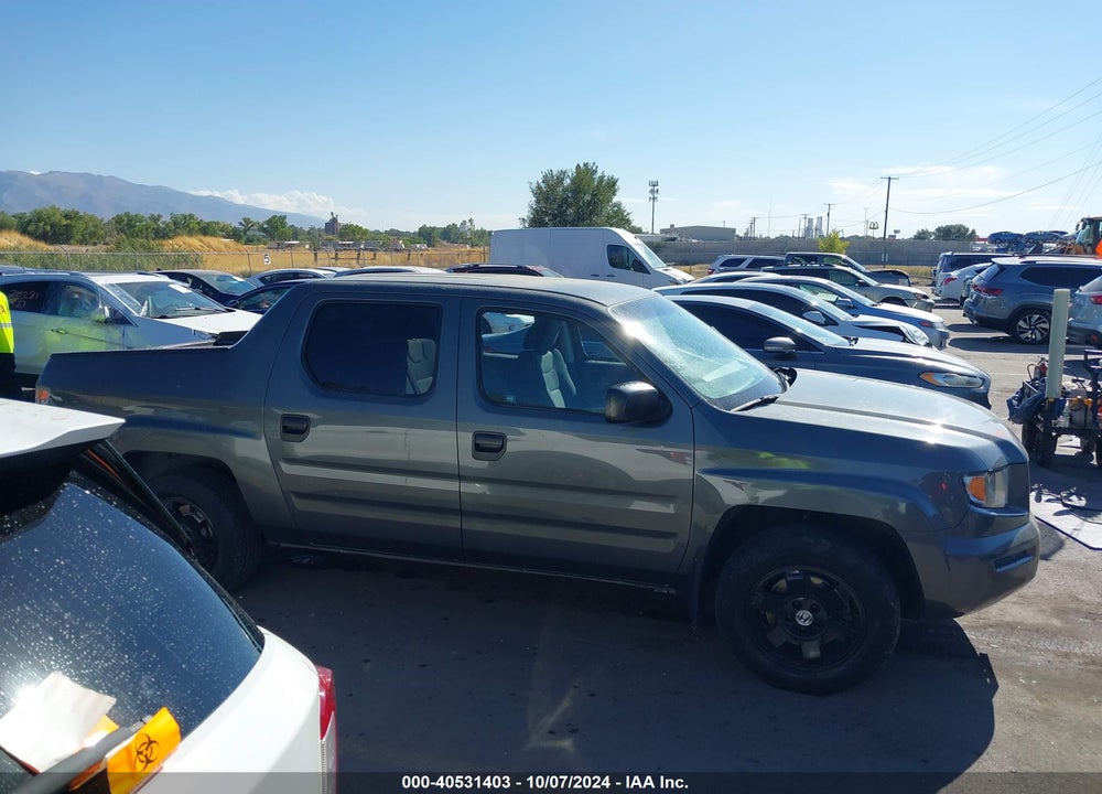 2007 HONDA RIDGELINE RT VIN: 2HJYK16227H521640