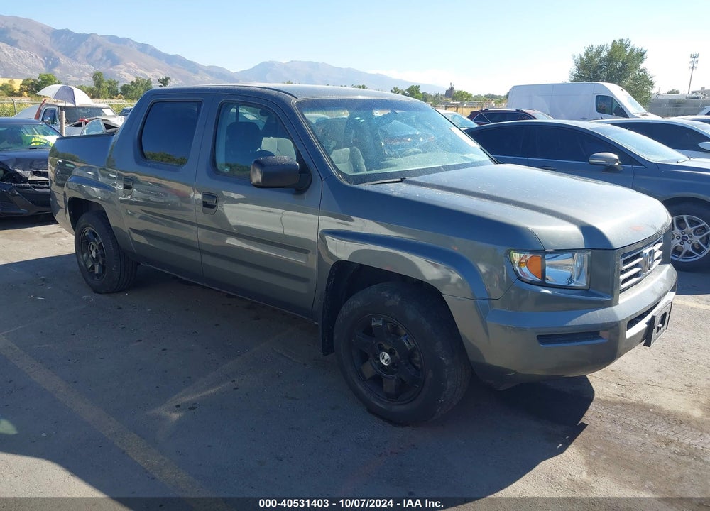 2007 HONDA RIDGELINE RT VIN: 2HJYK16227H521640