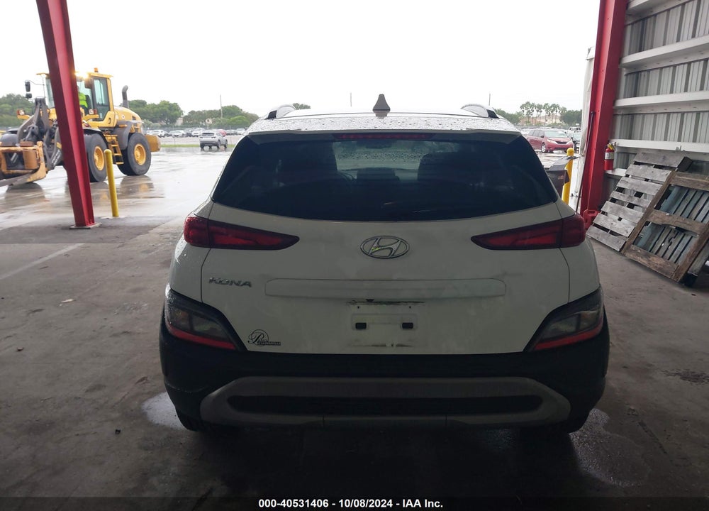 2022 HYUNDAI KONA SEL VIN: KM8K62AB6NU910914