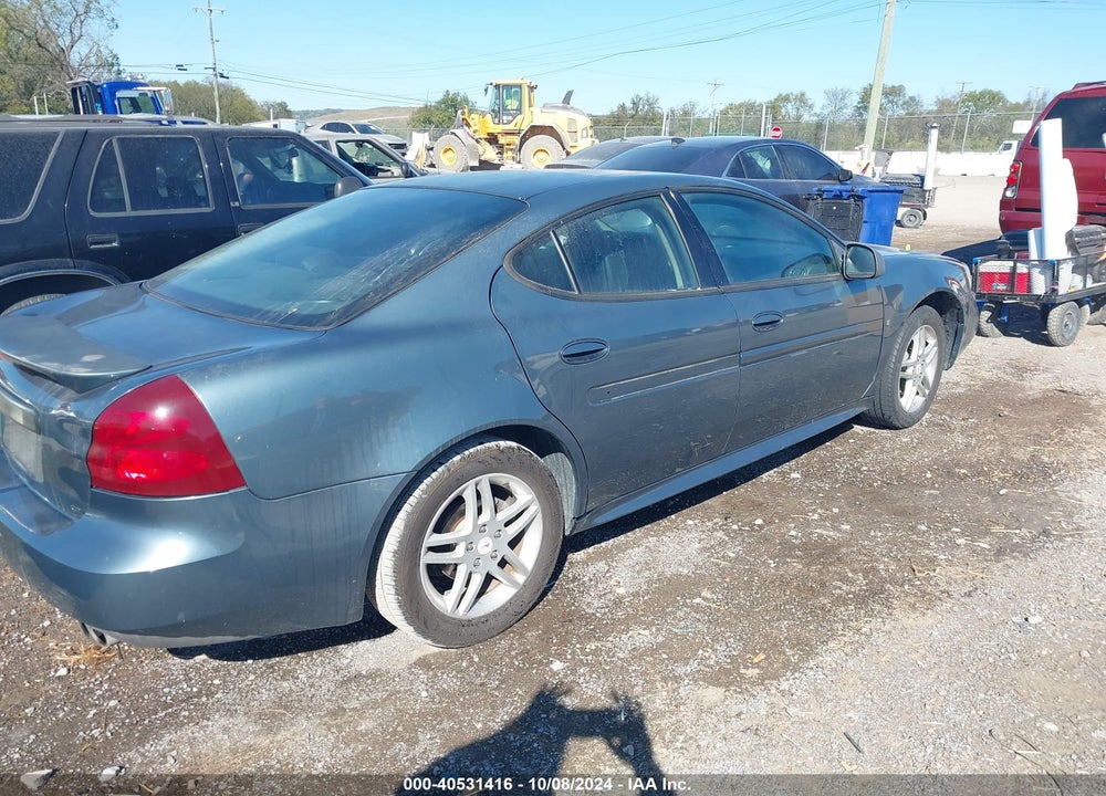 2007 PONTIAC GRAND PRIX GT VIN: 2G2WR554171166300