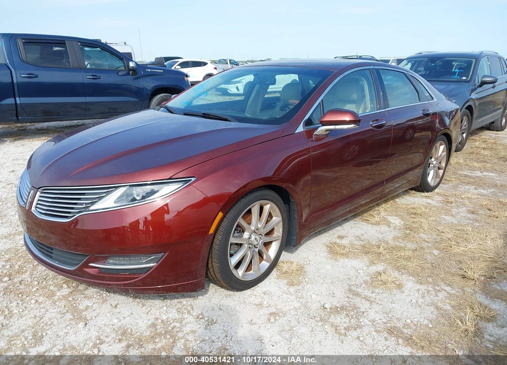 2016 LINCOLN MKZ VIN: 3LN6L2G99GR610681