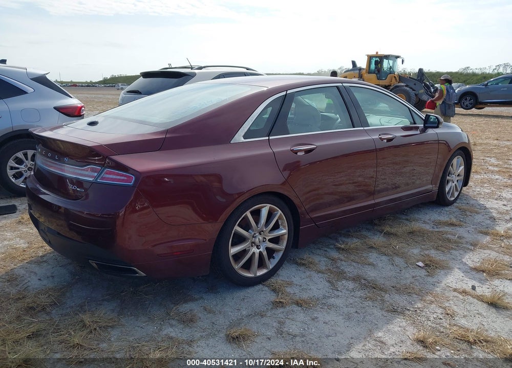 2016 LINCOLN MKZ VIN: 3LN6L2G99GR610681