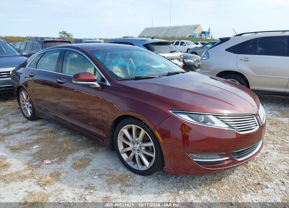 2016 LINCOLN MKZ VIN: 3LN6L2G99GR610681